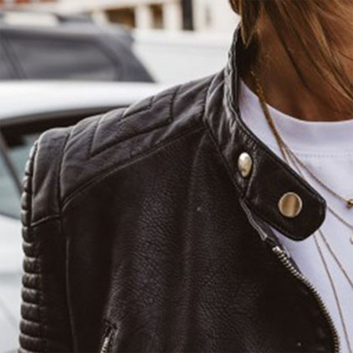 Janet | Echtes Lederjacke für Damen