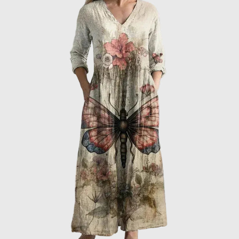 Säule | Elegantes Maxi-Kleid mit Stil