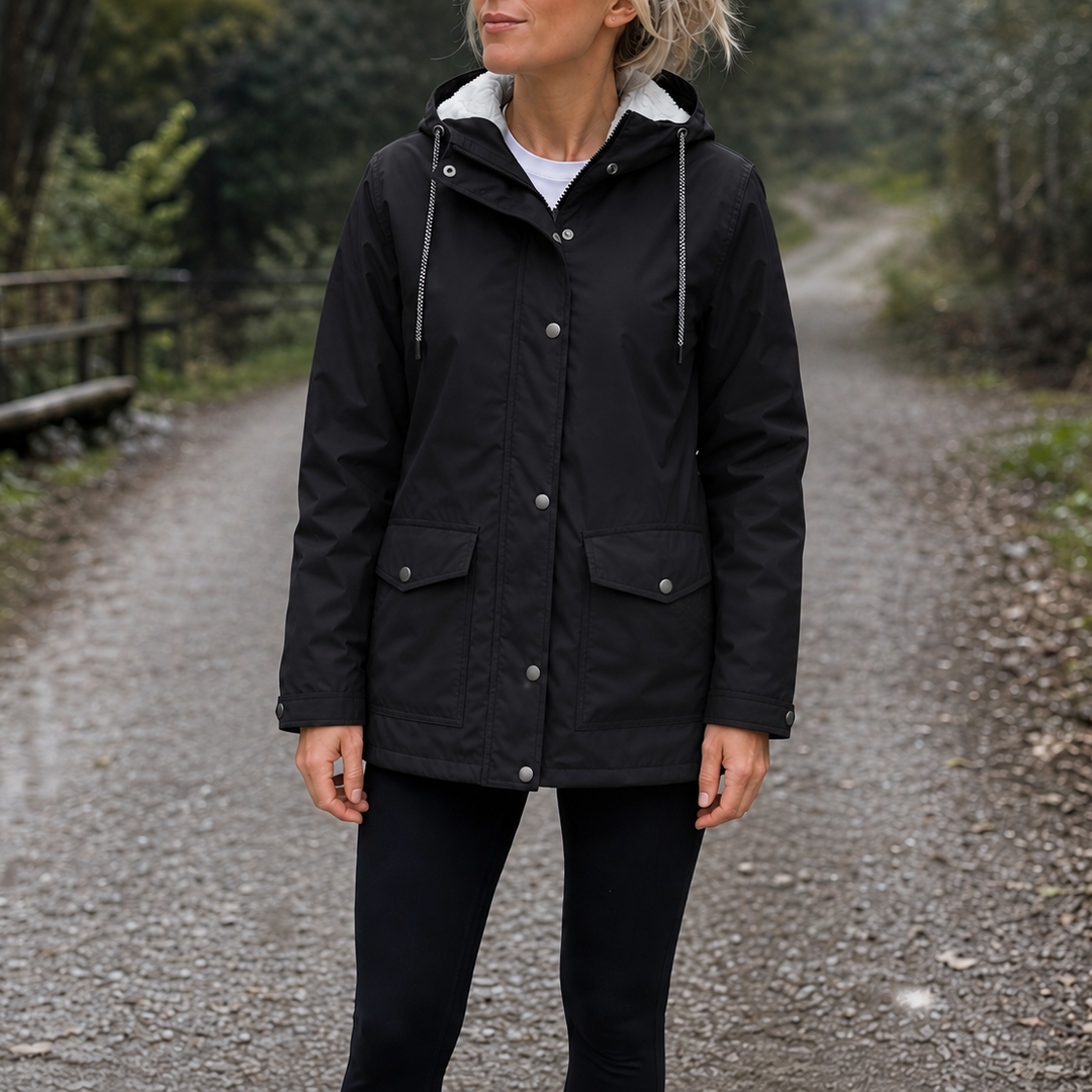 Leonie | Wasserdichte Kapuzenjacke