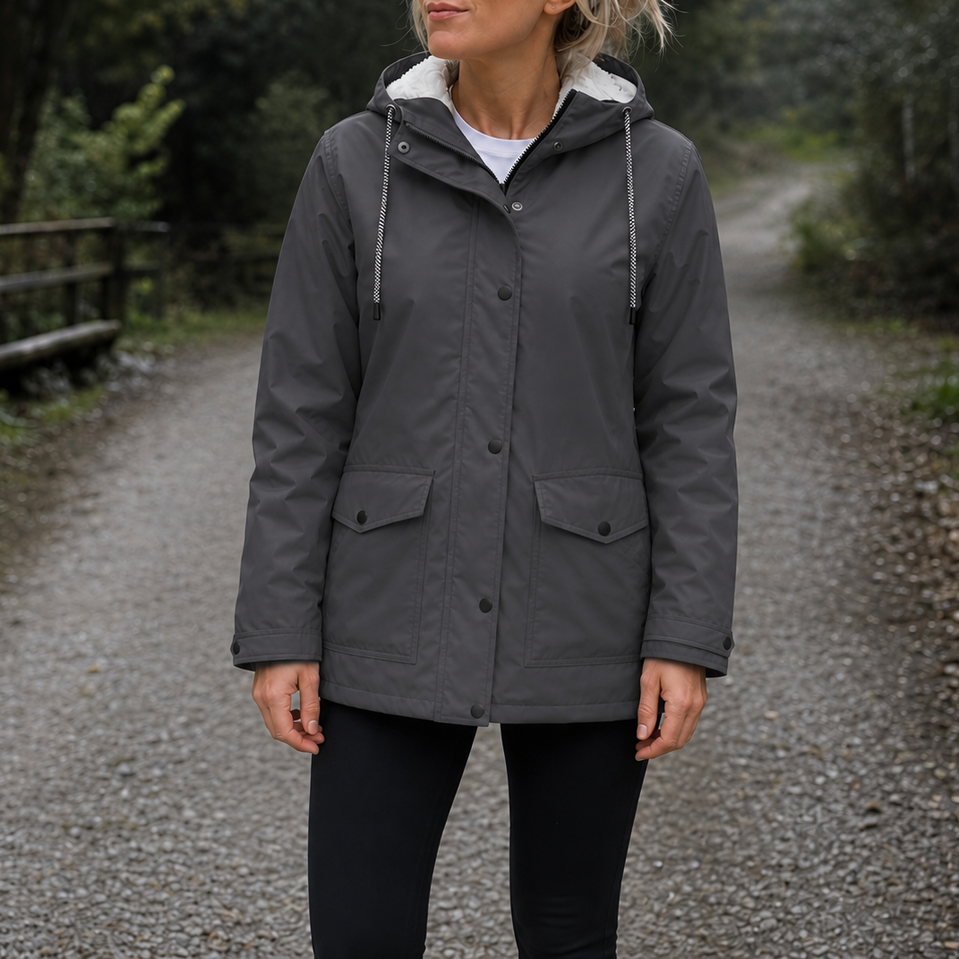 Leonie | Wasserdichte Kapuzenjacke