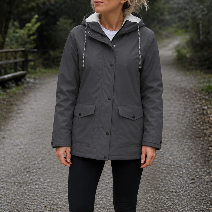 Leonie | Wasserdichte Kapuzenjacke