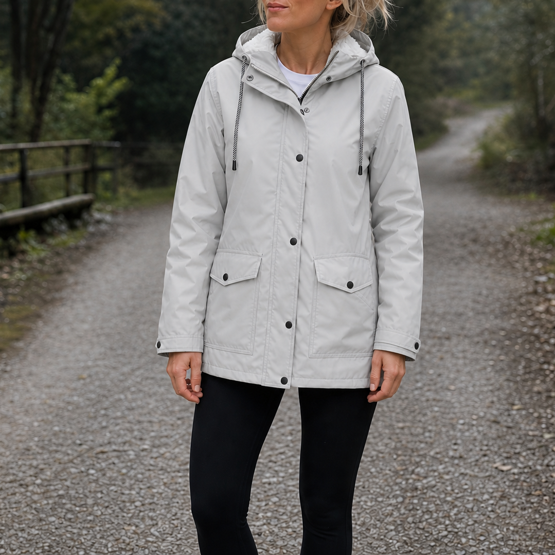 Leonie | Wasserdichte Kapuzenjacke