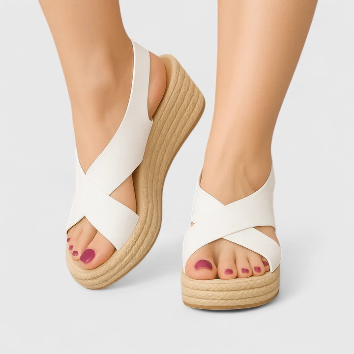Bellany - Kreuzband Keilsandalen
