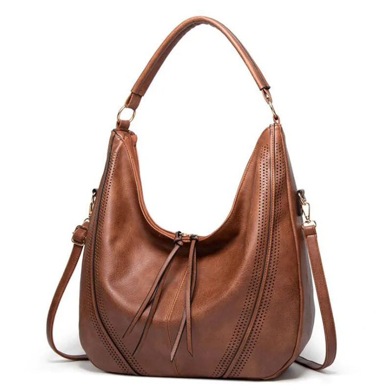 Michelle™ | Elegante Lässige Lederhandtasche