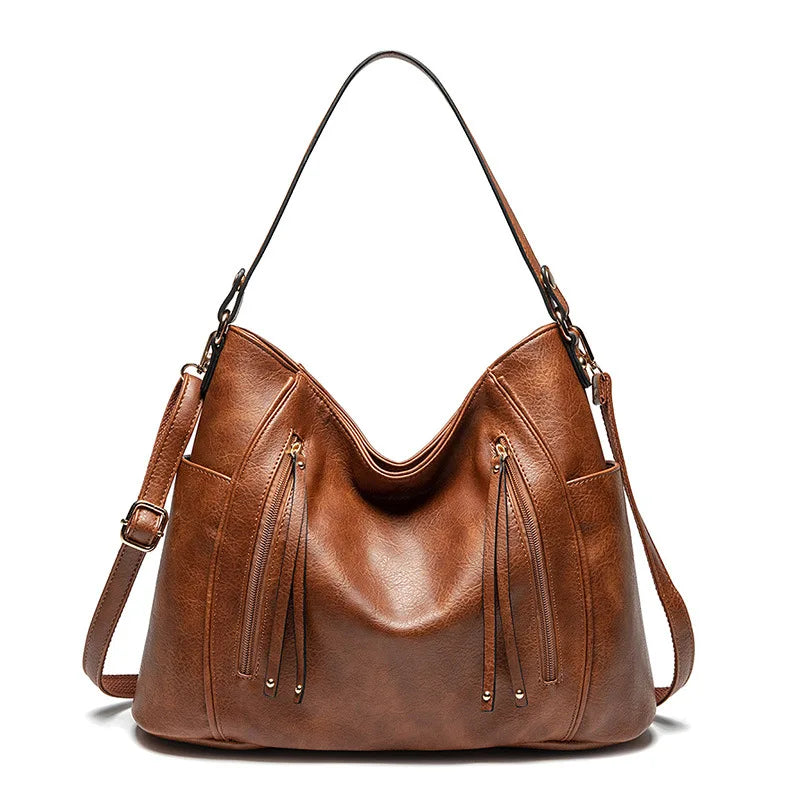 Wendy™ | Lederfransen Handtasche