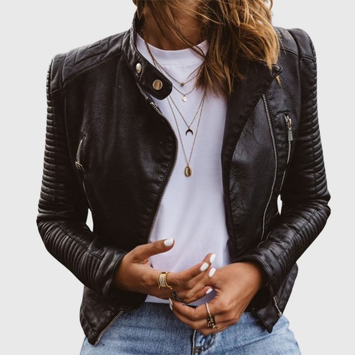 Janet | Echtes Lederjacke für Damen