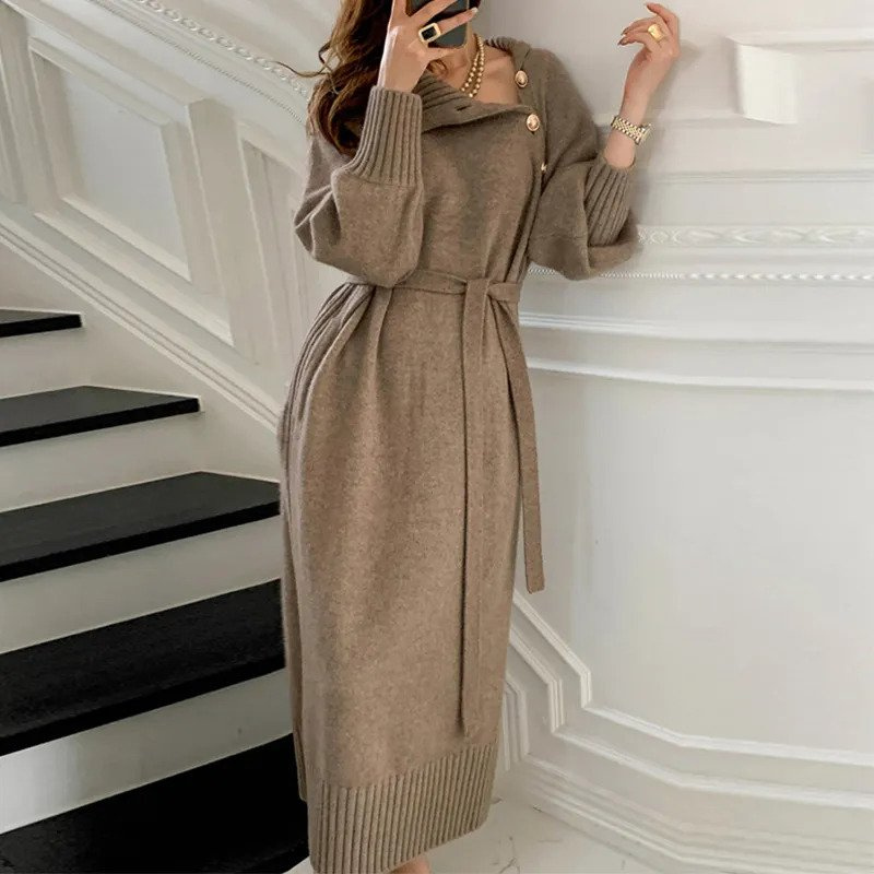 Evelia - Komfortables Wickelkleid