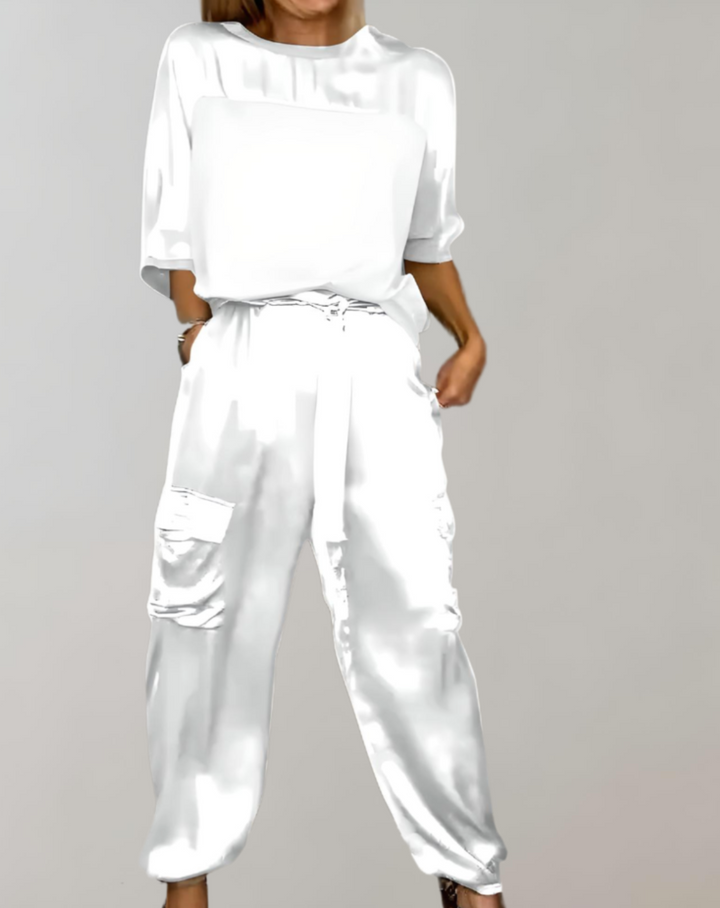 Finley - Cargo Silk Lounge Set