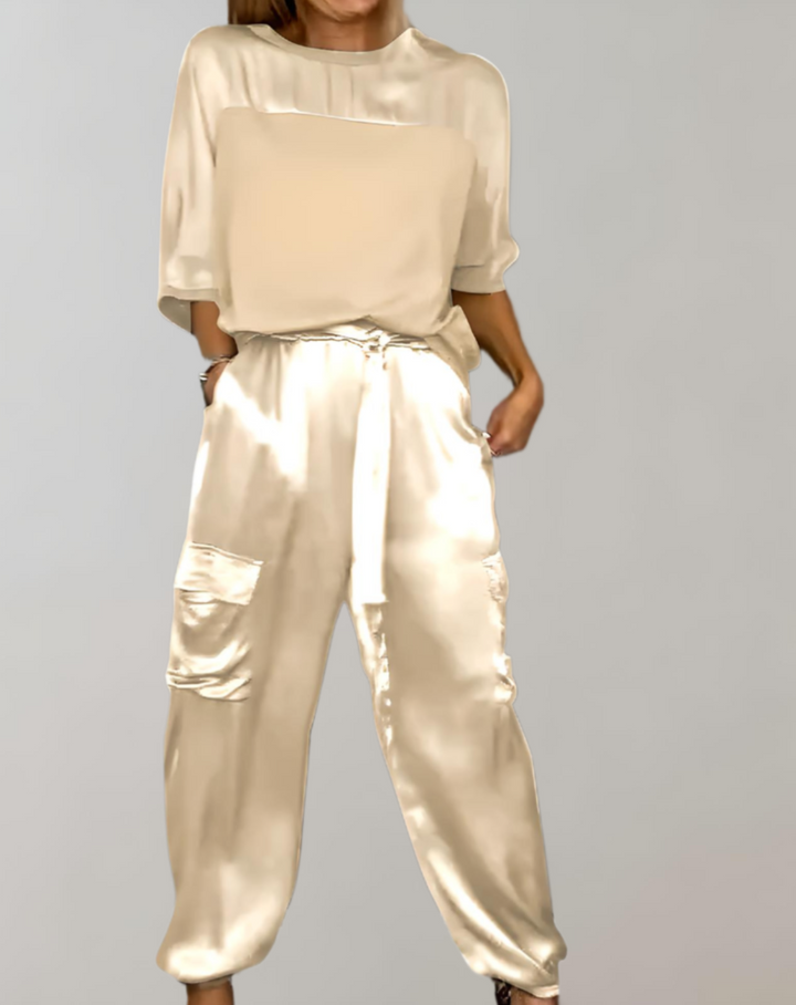 Finley - Cargo Silk Lounge Set