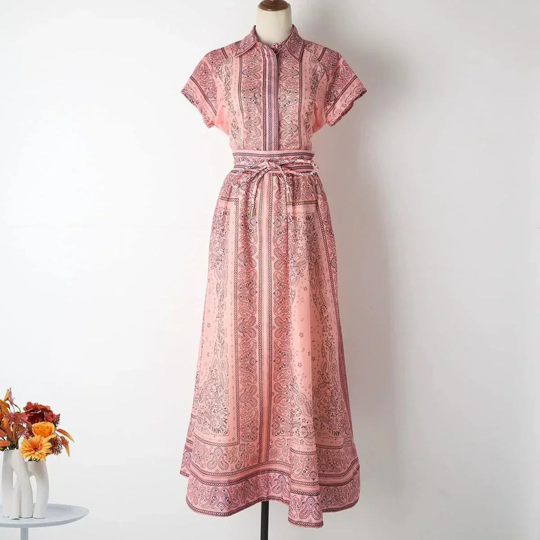 Adele - Zweiteiliges Set im Boho-Druck