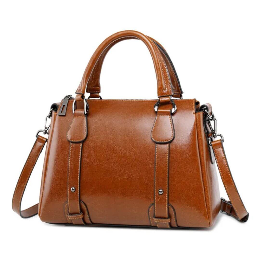 Camille™ | Elegante Polierte Schultertasche