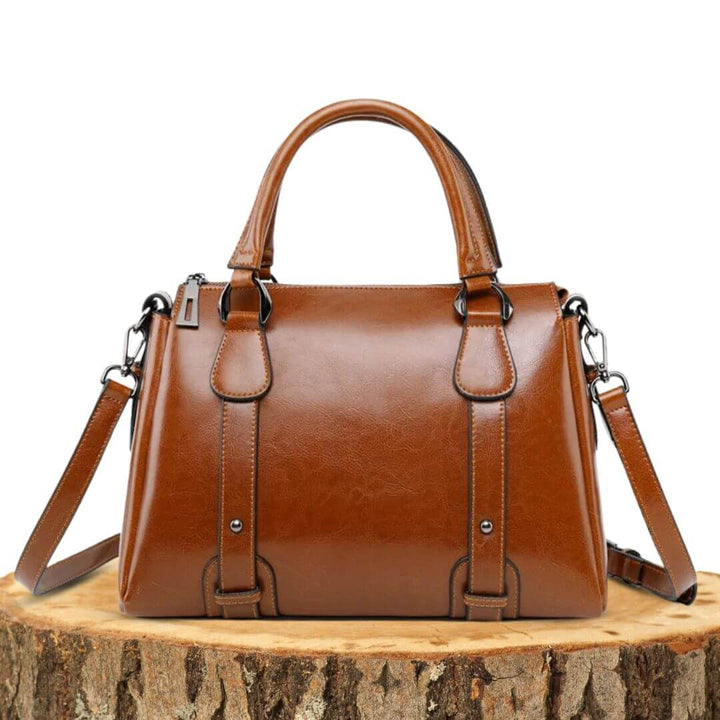 Camille™ | Elegante Polierte Schultertasche