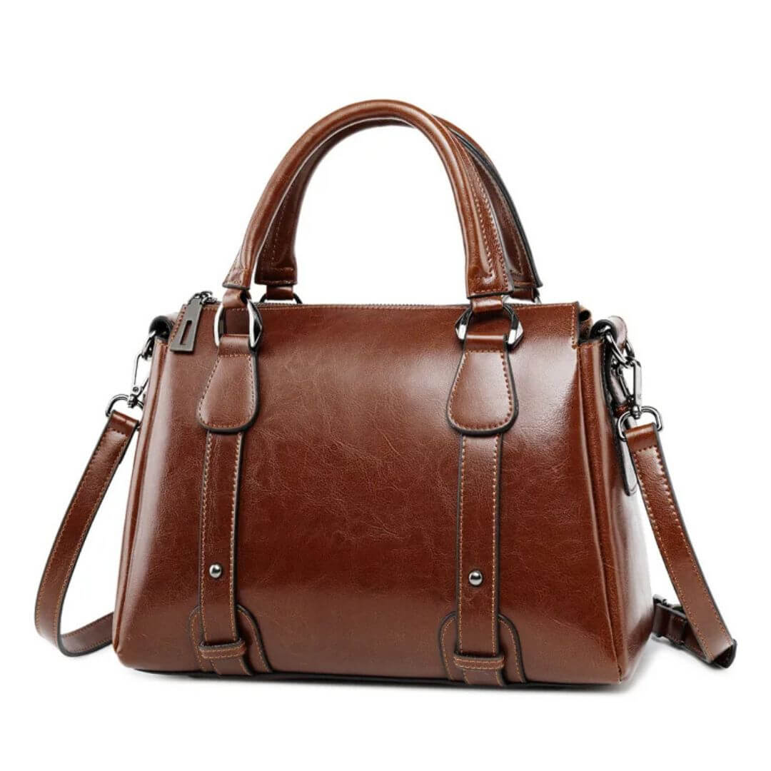 Camille™ | Elegante Polierte Schultertasche