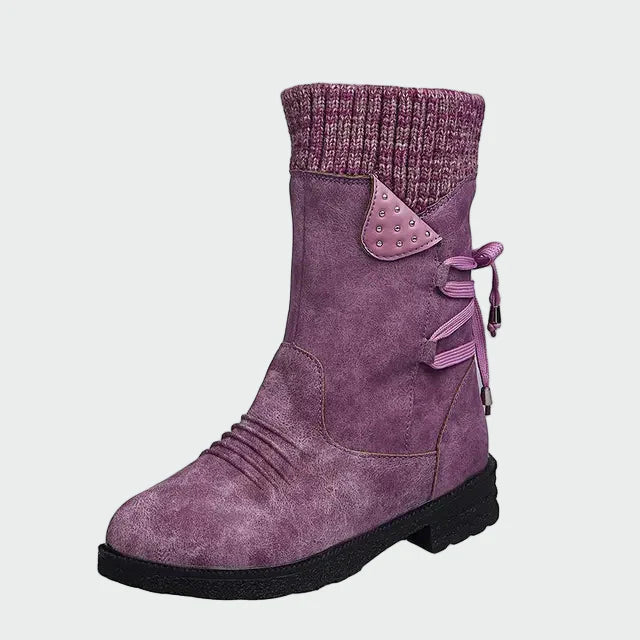 Anežka - Stylische Wildlederstiefel