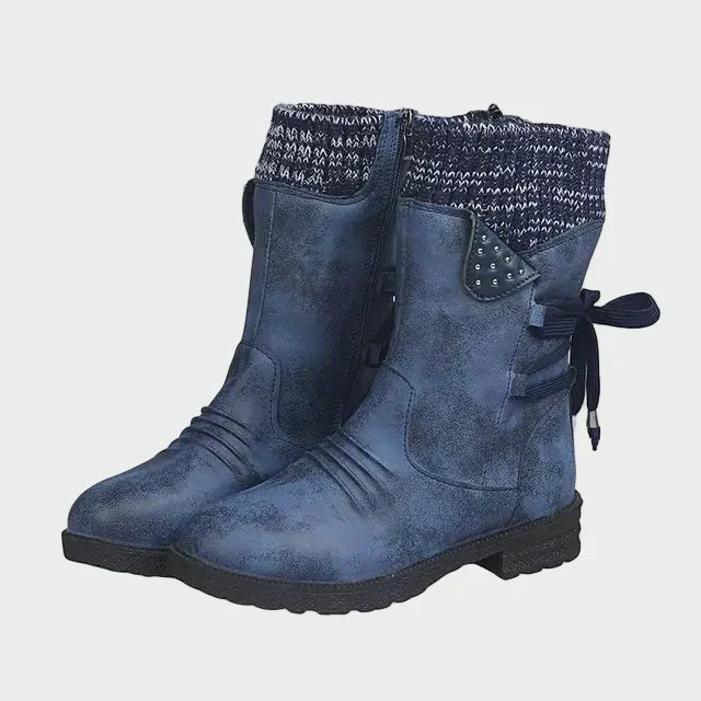 Anežka - Stylische Wildlederstiefel