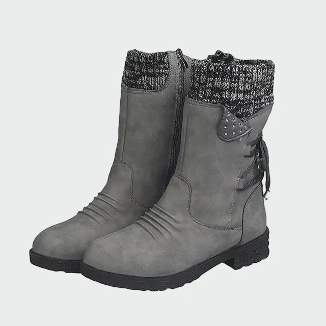 Anežka - Stylische Wildlederstiefel