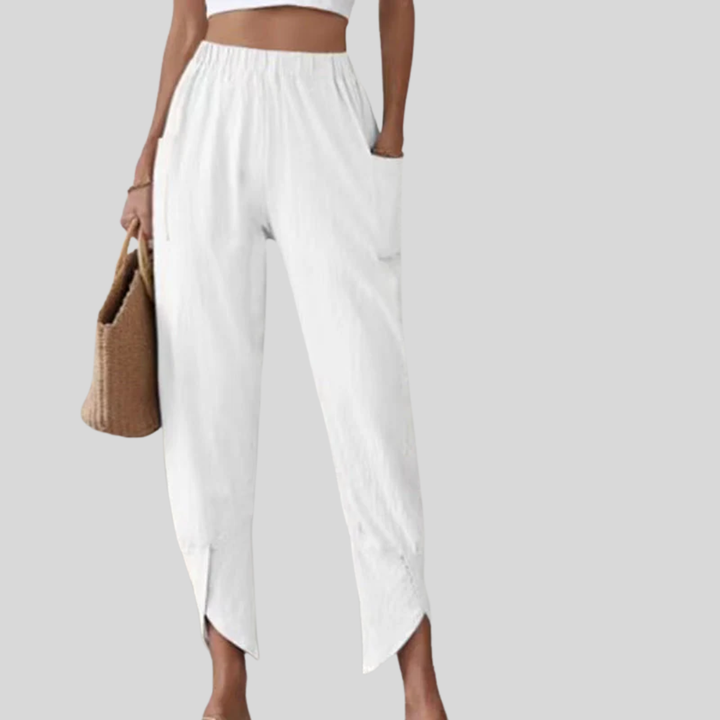 Essari - Hose mit Schlitzdetails