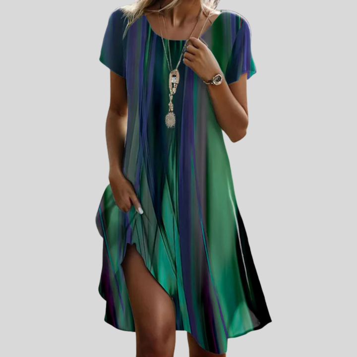 Genna - Boho Gradient Casual Robe