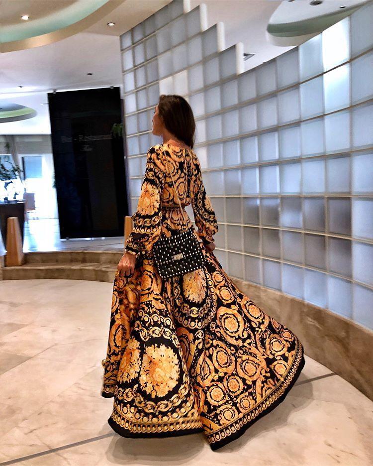 Faye - Boho-Print Kleid