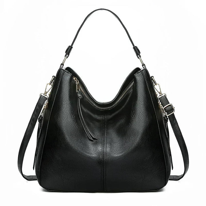 Lisa™ | Klassische Lederhandtasche