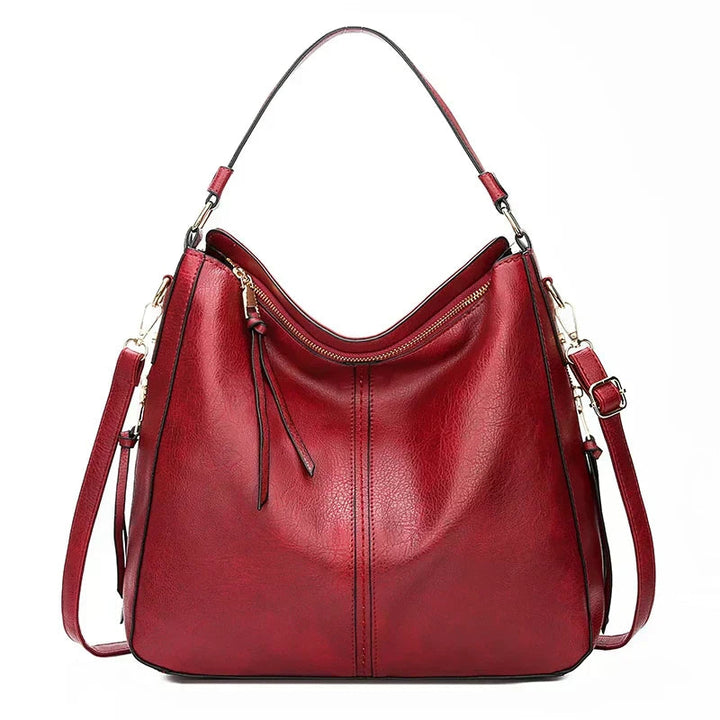 Lisa™ | Klassische Lederhandtasche