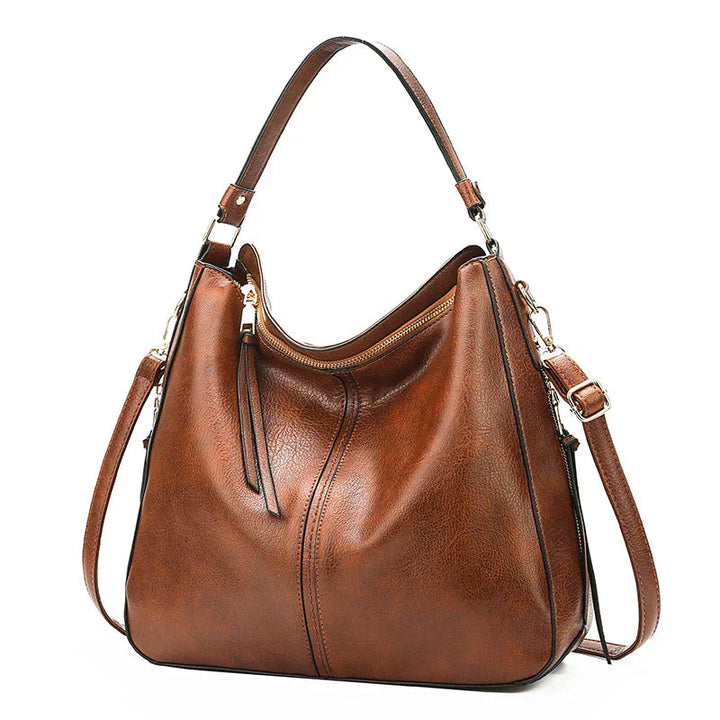 Lisa™ | Klassische Lederhandtasche