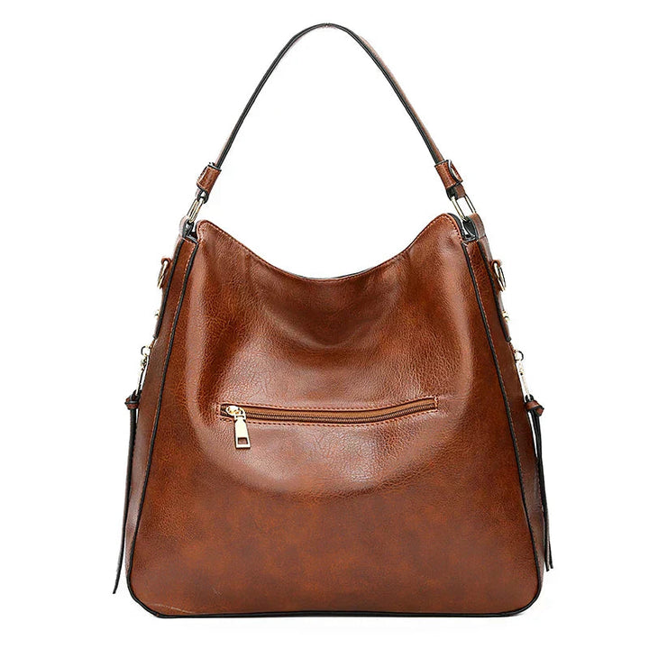 Lisa™ | Klassische Lederhandtasche