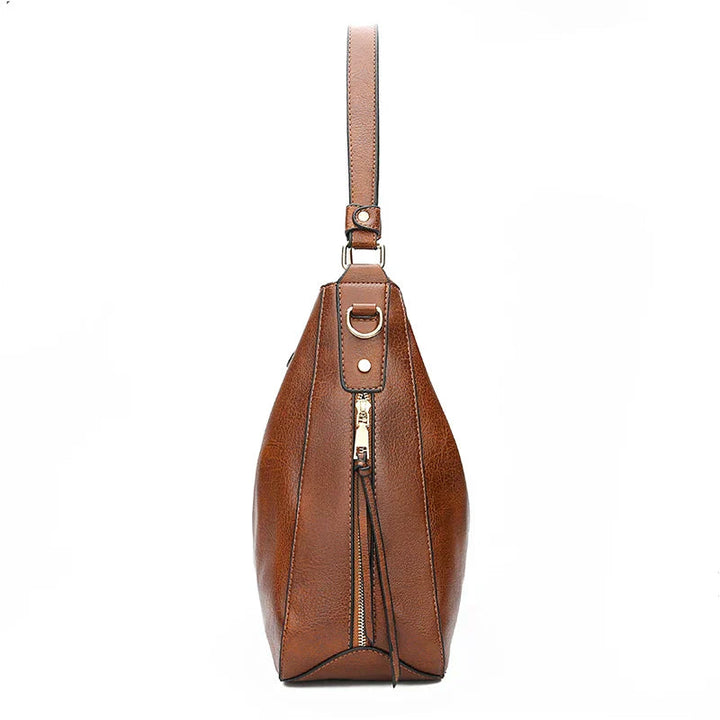 Lisa™ | Klassische Lederhandtasche