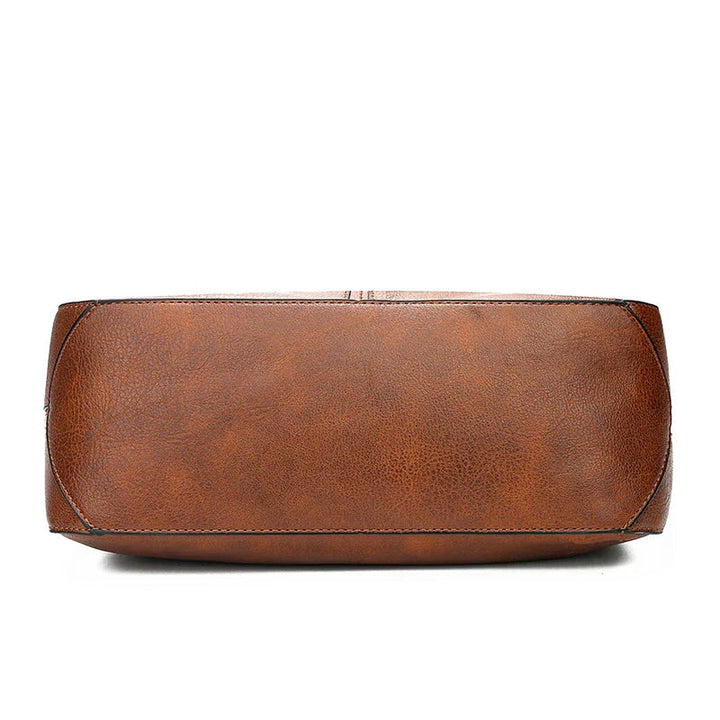 Lisa™ | Klassische Lederhandtasche