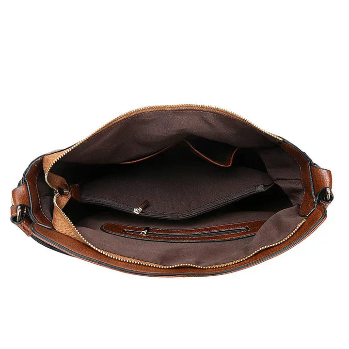 Lisa™ | Klassische Lederhandtasche
