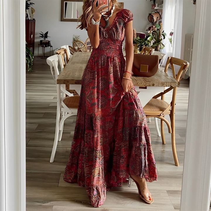 Kaida - Stilvolles Boho-Kleid