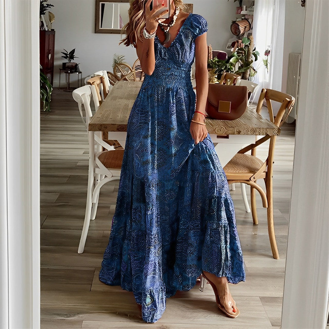 Kaida - Stilvolles Boho-Kleid