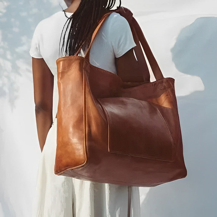 Karen™ | Leder-Alltags Tasche