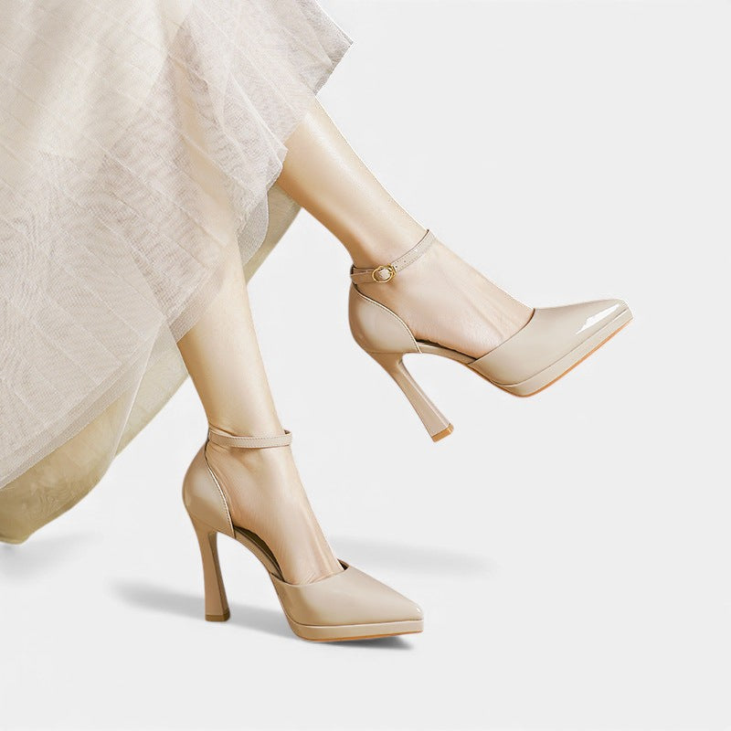 Evette Leather Pumps