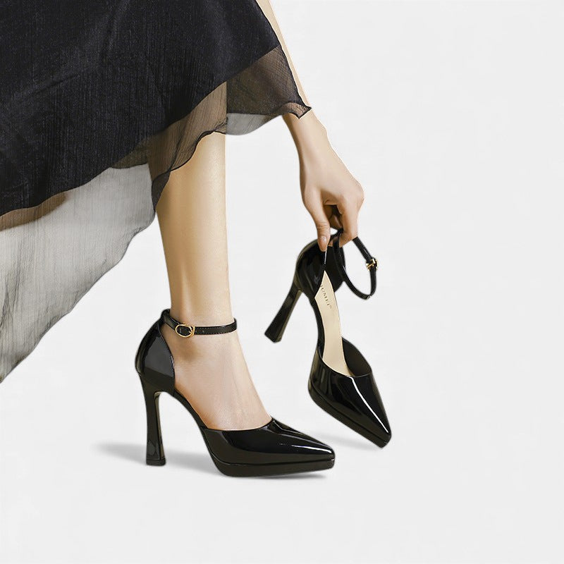 Evette Leather Pumps