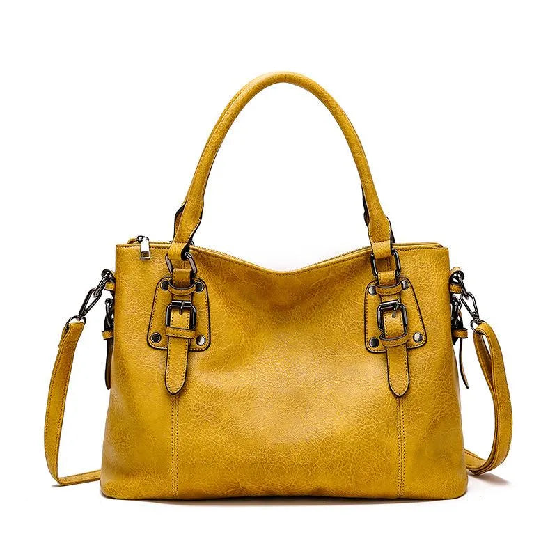 Heather™ | Luxuriöse Lederhandtasche