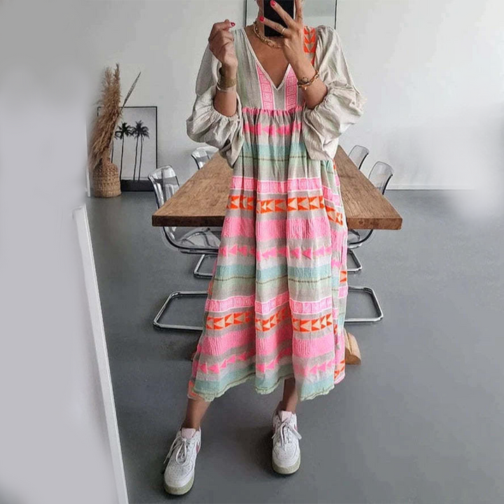 Jessenia - Komfortables Boho-Kleid
