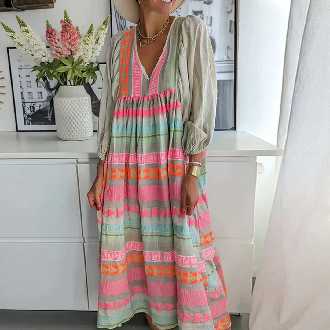 Jessenia - Komfortables Boho-Kleid