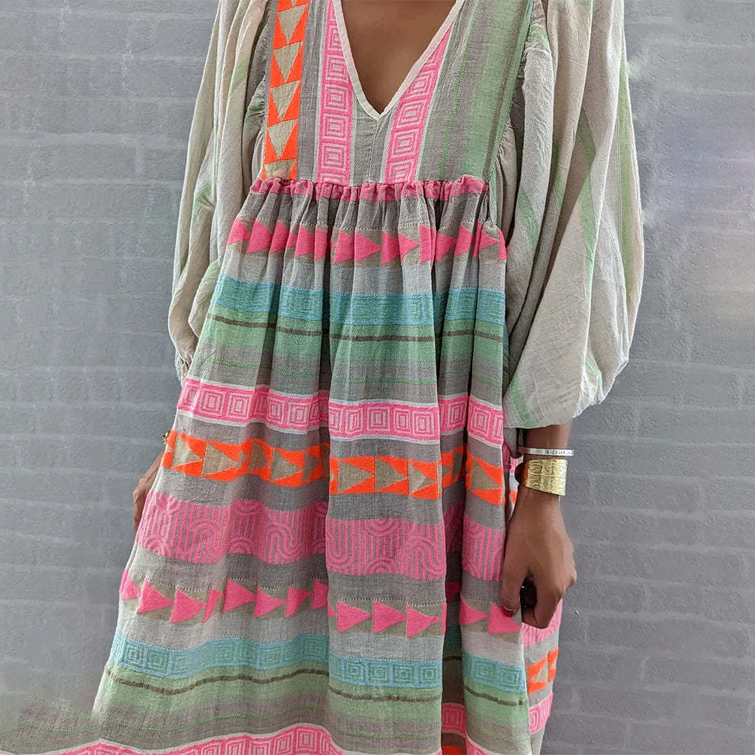 Jessenia - Komfortables Boho-Kleid