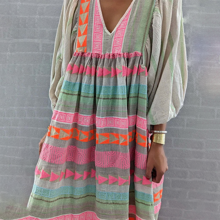 Jessenia - Komfortables Boho-Kleid