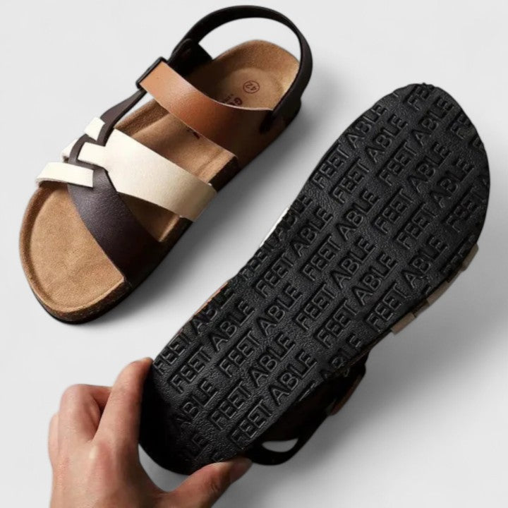 Mollie - Stilvolle Orthopädische Sandalen