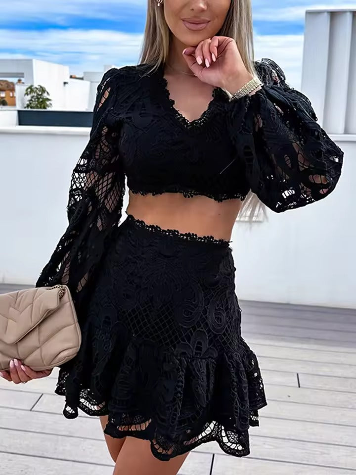 Jess - Elegantes Spitzen-Outfit