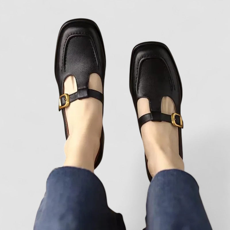 Kyrahnae | Orthopädische Mary Jane Schuhe mit T-Riemen