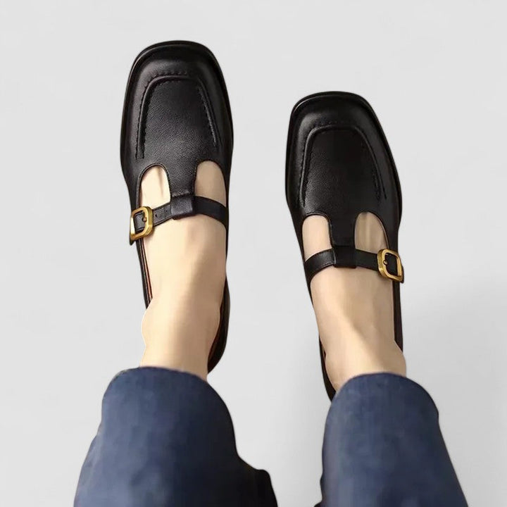 Kyrahnae | Orthopädische Mary Jane Schuhe mit T-Riemen