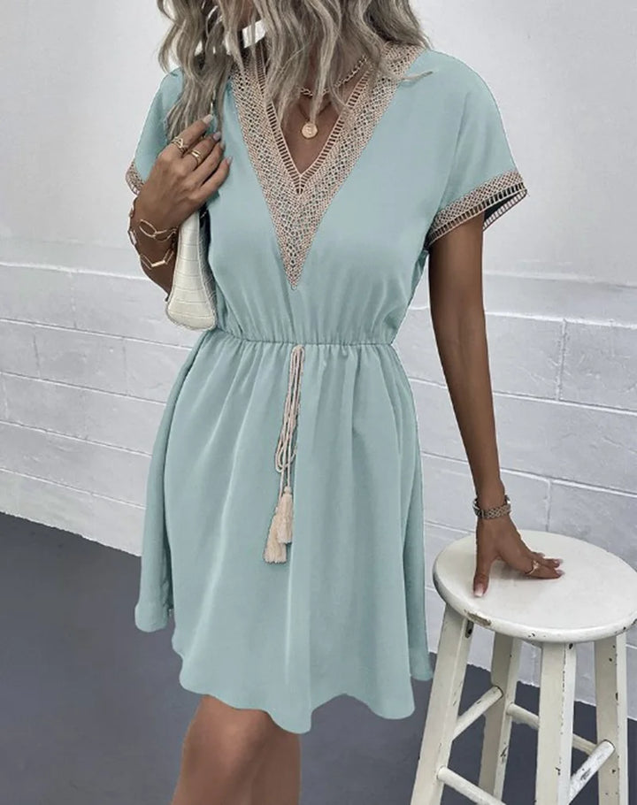 Sabrina - Stilvolles Boho-Kleid