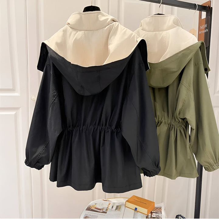 Alvienne – Stilvolle Jacke mit Wetterschutz und Windschutz