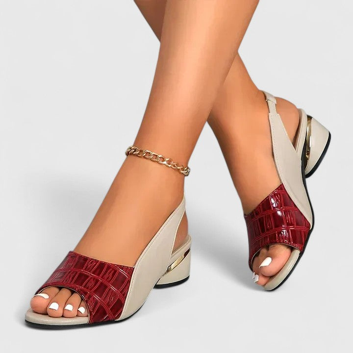 Pénélope - Orthopedic Leather Sandals