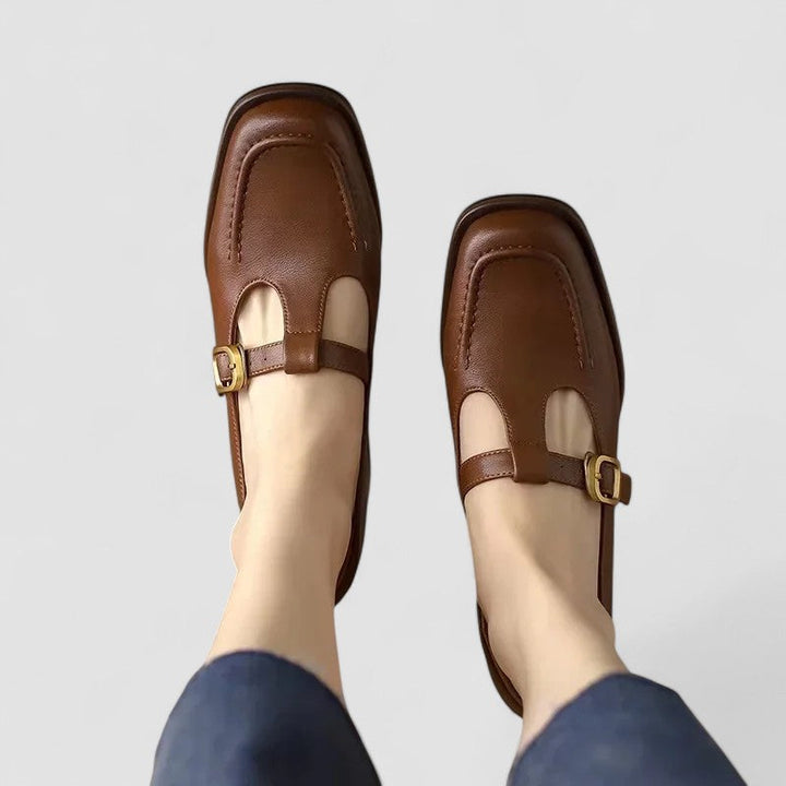 Kyrahnae | Orthopädische Mary Jane Schuhe mit T-Riemen