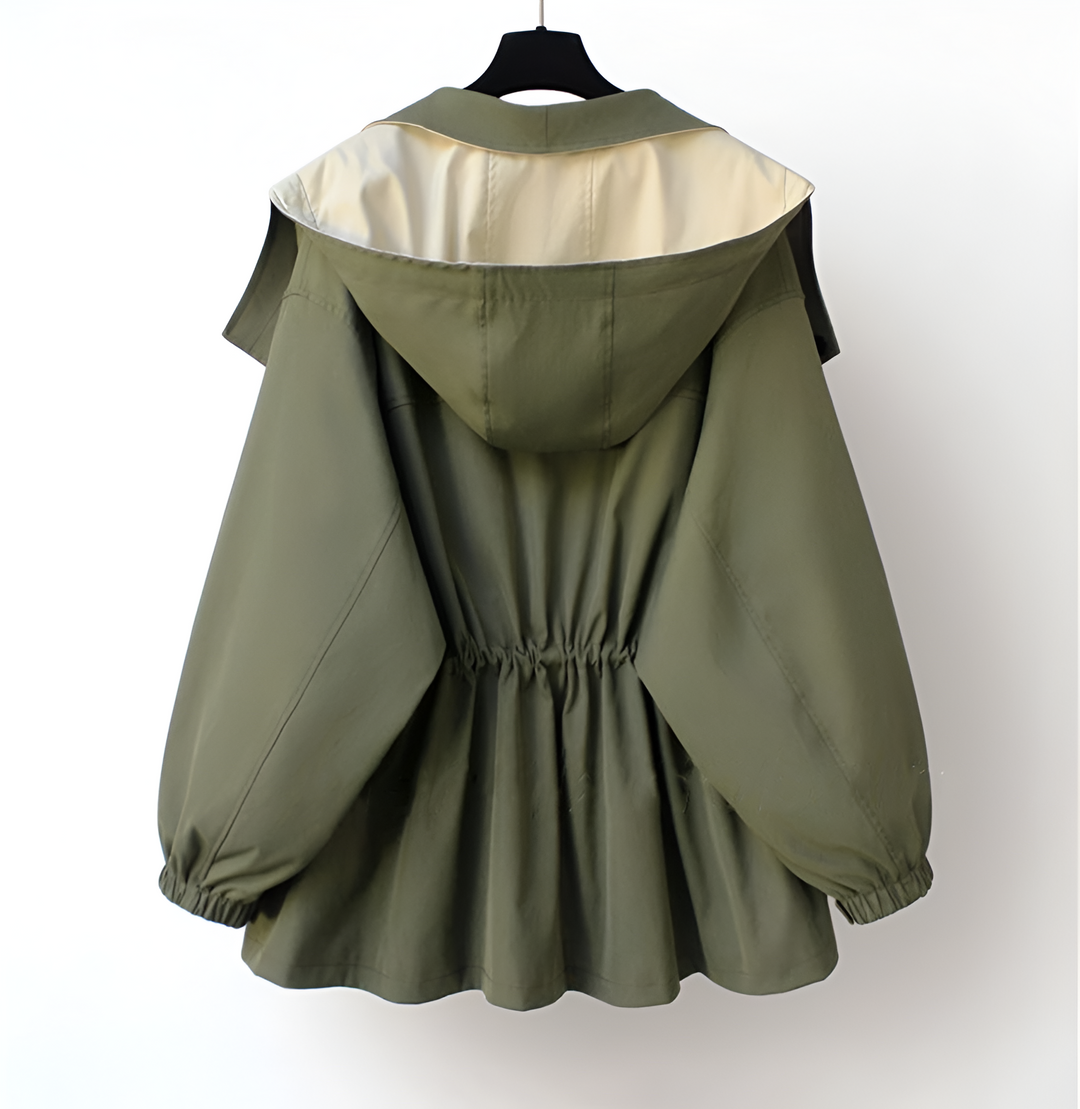Alvienne – Stilvolle Jacke mit Wetterschutz und Windschutz
