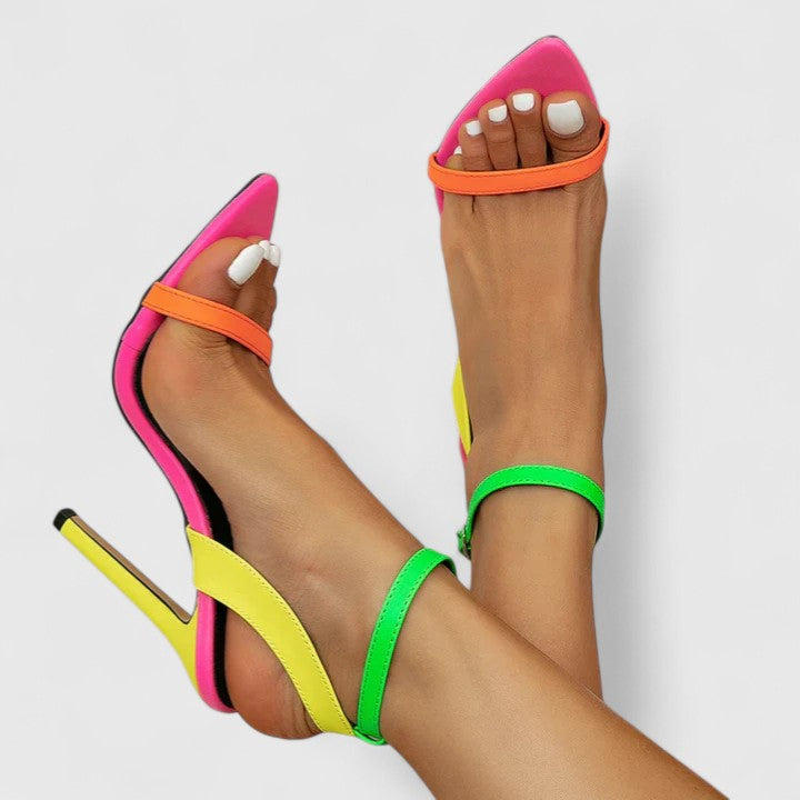 Olive - Stiletto-Absatz High Heels